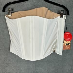 Honeylove Corset Women Extra Large White Waist Hero Cincher Sculptwear Shapewear